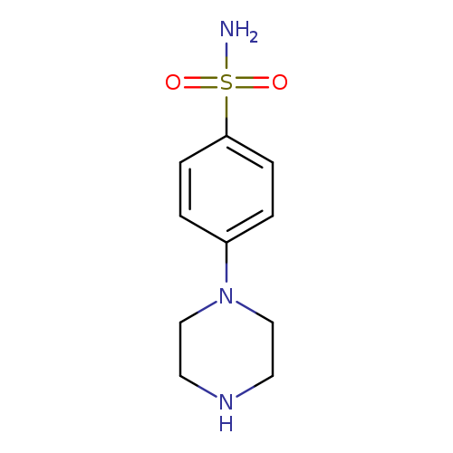 NS(=O)(=O)c1ccc(cc1)N1CCNCC1