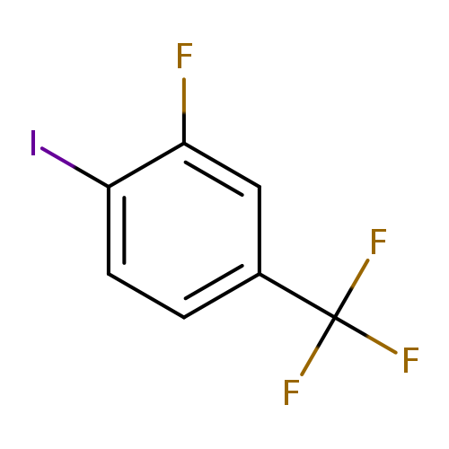 Ic1ccc(cc1F)C(F)(F)F