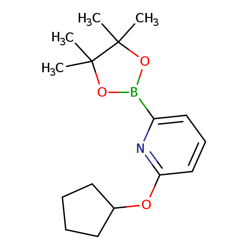 CC1(C)OB(OC1(C)C)c1cccc(n1)OC1CCCC1