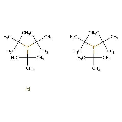 CC(P(C(C)(C)C)C(C)(C)C)(C)C.CC(P(C(C)(C)C)C(C)(C)C)(C)C.[Pd]