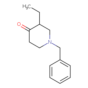 CCC1CN(CCC1=O)Cc1ccccc1