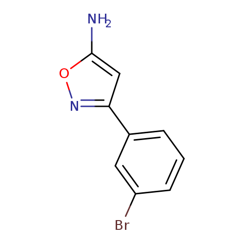 Brc1cccc(c1)c1noc(c1)N