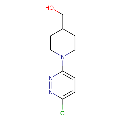 OCC1CCN(CC1)c1ccc(nn1)Cl