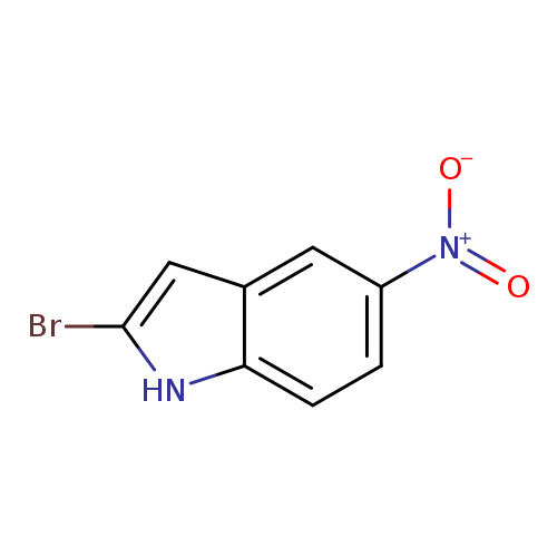 [O-][N+](=O)c1ccc2c(c1)cc([nH]2)Br