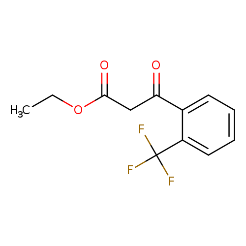 CCOC(=O)CC(=O)c1ccccc1C(F)(F)F