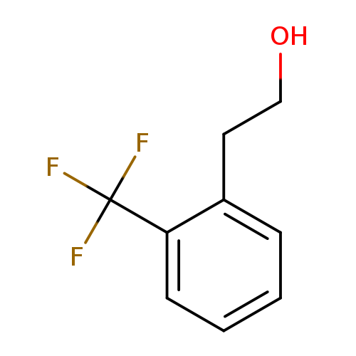 OCCc1ccccc1C(F)(F)F