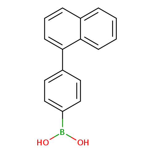 OB(c1ccc(cc1)c1cccc2c1cccc2)O