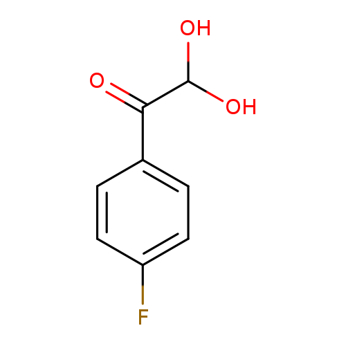 OC(C(=O)c1ccc(cc1)F)O