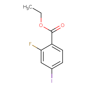 CCOC(=O)c1ccc(cc1F)I