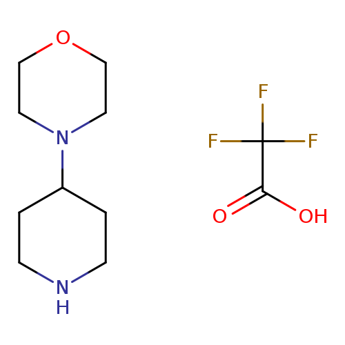 N1CCC(CC1)N1CCOCC1.OC(=O)C(F)(F)F