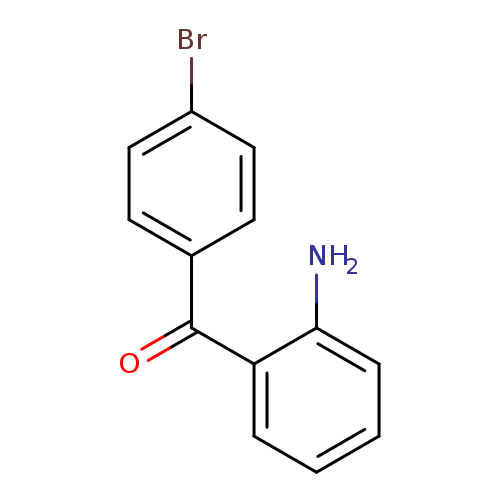 Brc1ccc(cc1)C(=O)c1ccccc1N