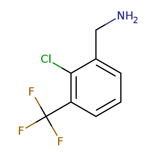 NCc1cccc(c1Cl)C(F)(F)F