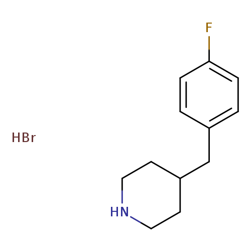 Fc1ccc(cc1)CC1CCNCC1.Br