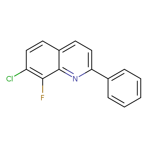 Clc1ccc2c(c1F)nc(cc2)c1ccccc1