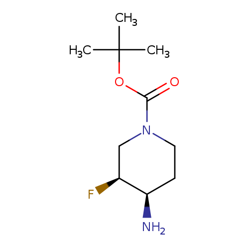 N[C@@H]1CCN(C[C@@H]1F)C(=O)OC(C)(C)C