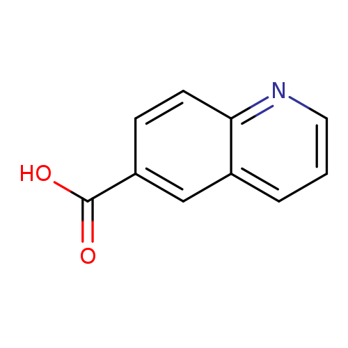 OC(=O)c1ccc2c(c1)cccn2