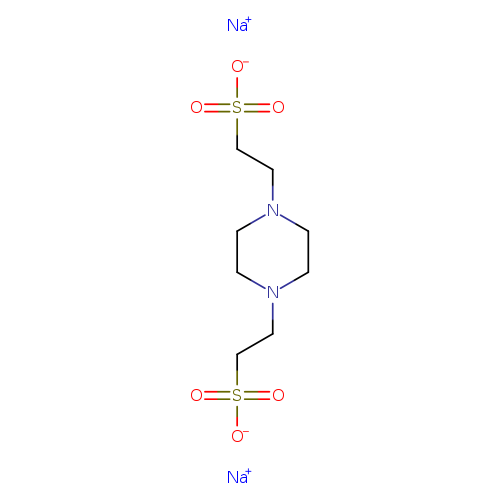 [O-]S(=O)(=O)CCN1CCN(CC1)CCS(=O)(=O)[O-].[Na+].[Na+]