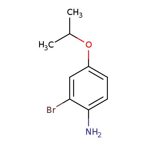 CC(Oc1ccc(c(c1)Br)N)C
