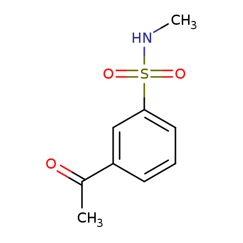 CNS(=O)(=O)c1cccc(c1)C(=O)C