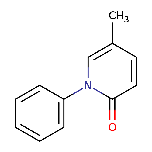 Cc1ccc(=O)n(c1)c1ccccc1