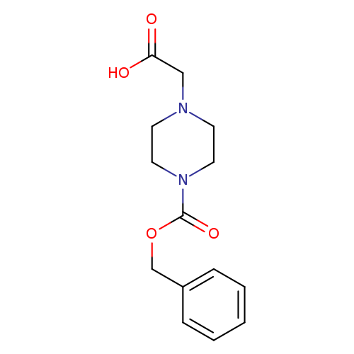 O=C(N1CCN(CC1)CC(=O)O)OCc1ccccc1