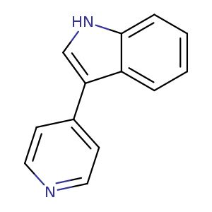 n1ccc(cc1)c1c[nH]c2c1cccc2