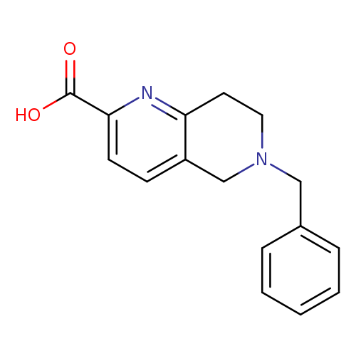 OC(=O)c1ccc2c(n1)CCN(C2)Cc1ccccc1