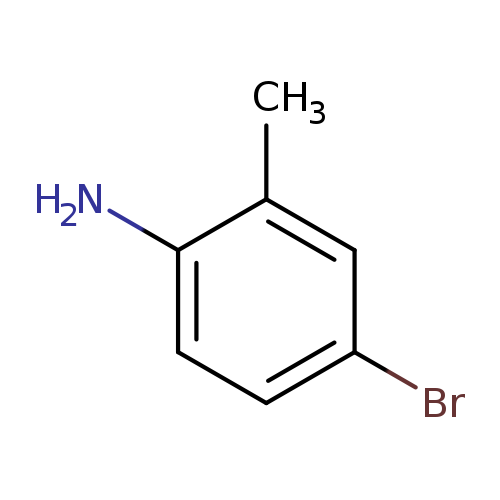 Brc1ccc(c(c1)C)N