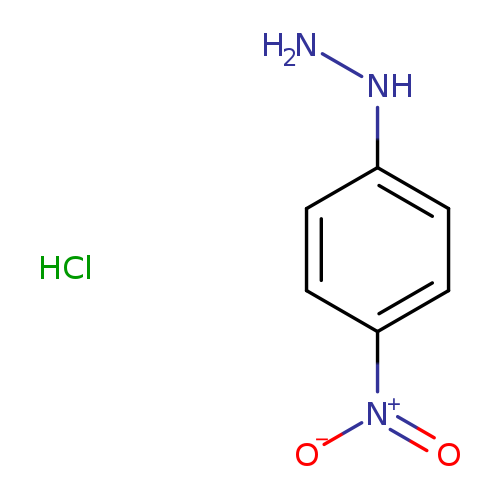 NNc1ccc(cc1)N(=O)=O.Cl