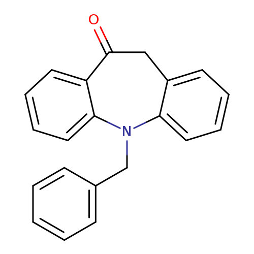 O=C1Cc2ccccc2N(c2c1cccc2)Cc1ccccc1
