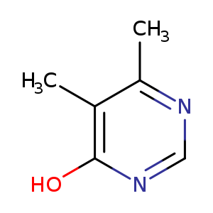 Cc1c(C)ncnc1O