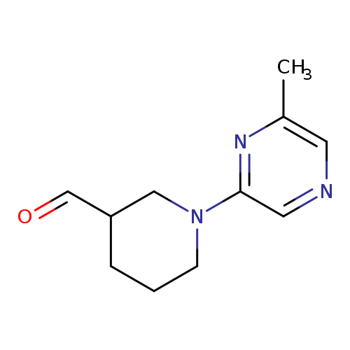 O=CC1CCCN(C1)c1cncc(n1)C