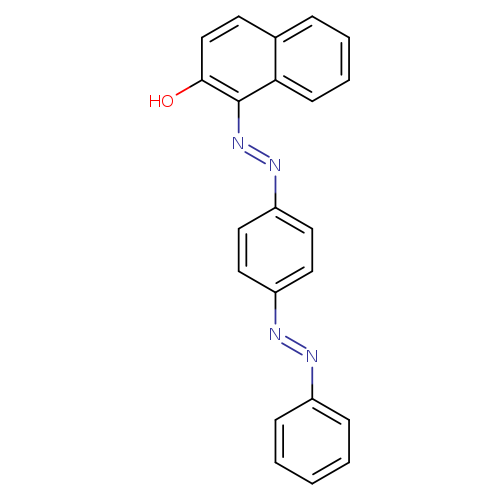 Oc1ccc2c(c1/N=N/c1ccc(cc1)/N=N/c1ccccc1)cccc2