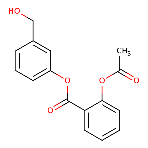 OCc1cccc(c1)OC(=O)c1ccccc1OC(=O)C