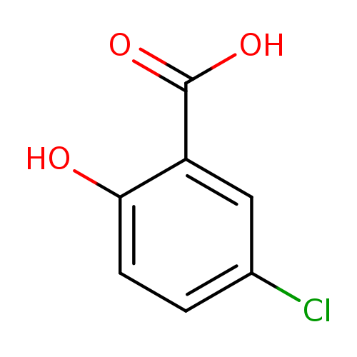 Clc1ccc(c(c1)C(=O)O)O