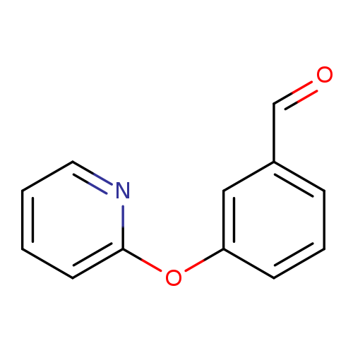 O=Cc1cccc(c1)Oc1ccccn1