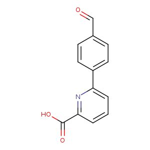 O=Cc1ccc(cc1)c1cccc(n1)C(=O)O