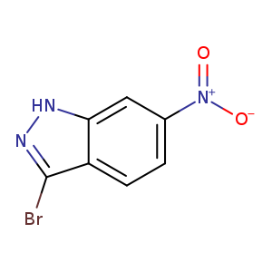 [O-][N+](=O)c1ccc2c(c1)[nH]nc2Br
