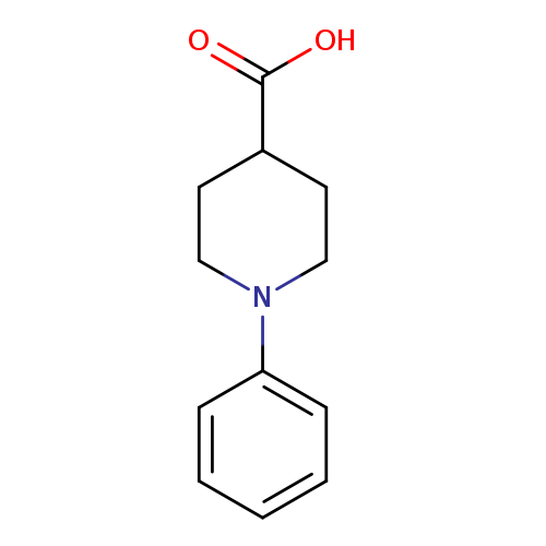 OC(=O)C1CCN(CC1)c1ccccc1