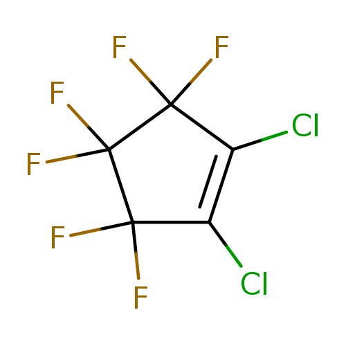 ClC1=C(Cl)C(C(C1(F)F)(F)F)(F)F