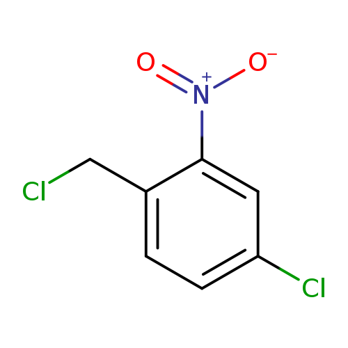 ClCc1ccc(cc1[N+](=O)[O-])Cl