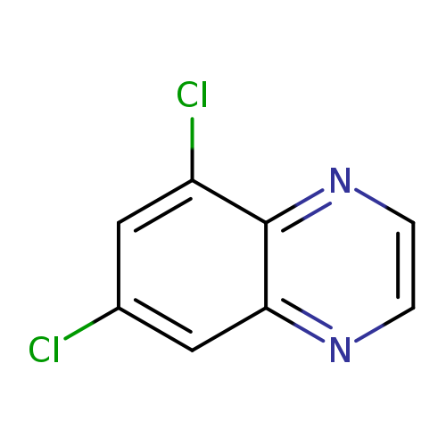 Clc1cc(Cl)c2c(c1)nccn2