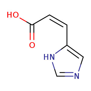 OC(=O)/C=Cc1cnc[nH]1