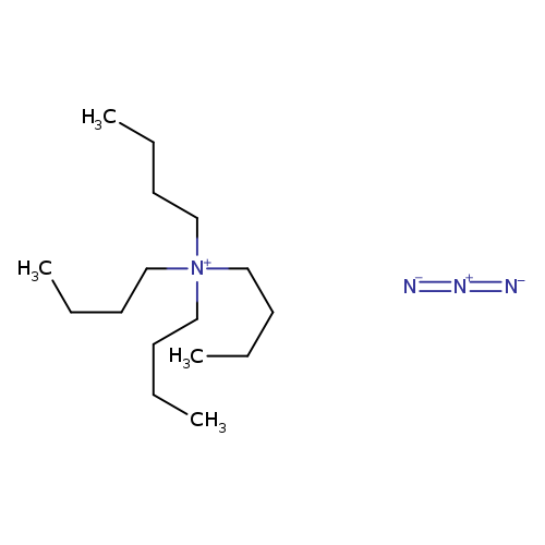 CCCC[N+](CCCC)(CCCC)CCCC.[N-]=[N+]=[N-]