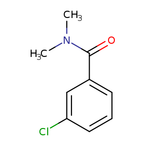 Clc1cccc(c1)C(=O)N(C)C