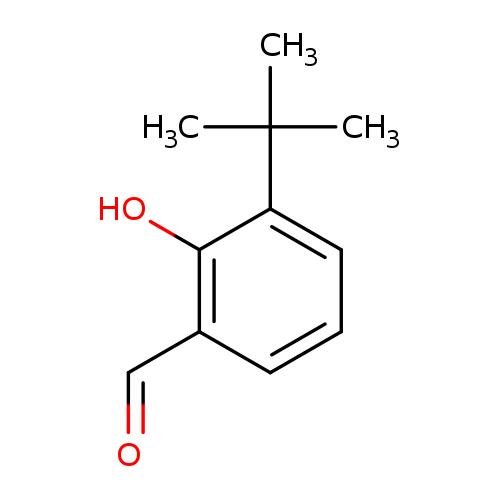 O=Cc1cccc(c1O)C(C)(C)C