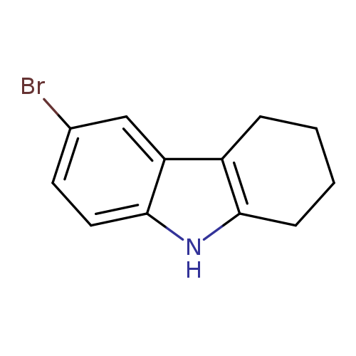 Brc1ccc2c(c1)c1CCCCc1[nH]2