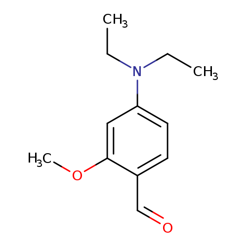 CCN(c1ccc(c(c1)OC)C=O)CC