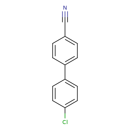 N#Cc1ccc(cc1)c1ccc(cc1)Cl