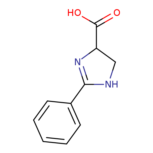 OC(=O)C1CNC(=N1)c1ccccc1